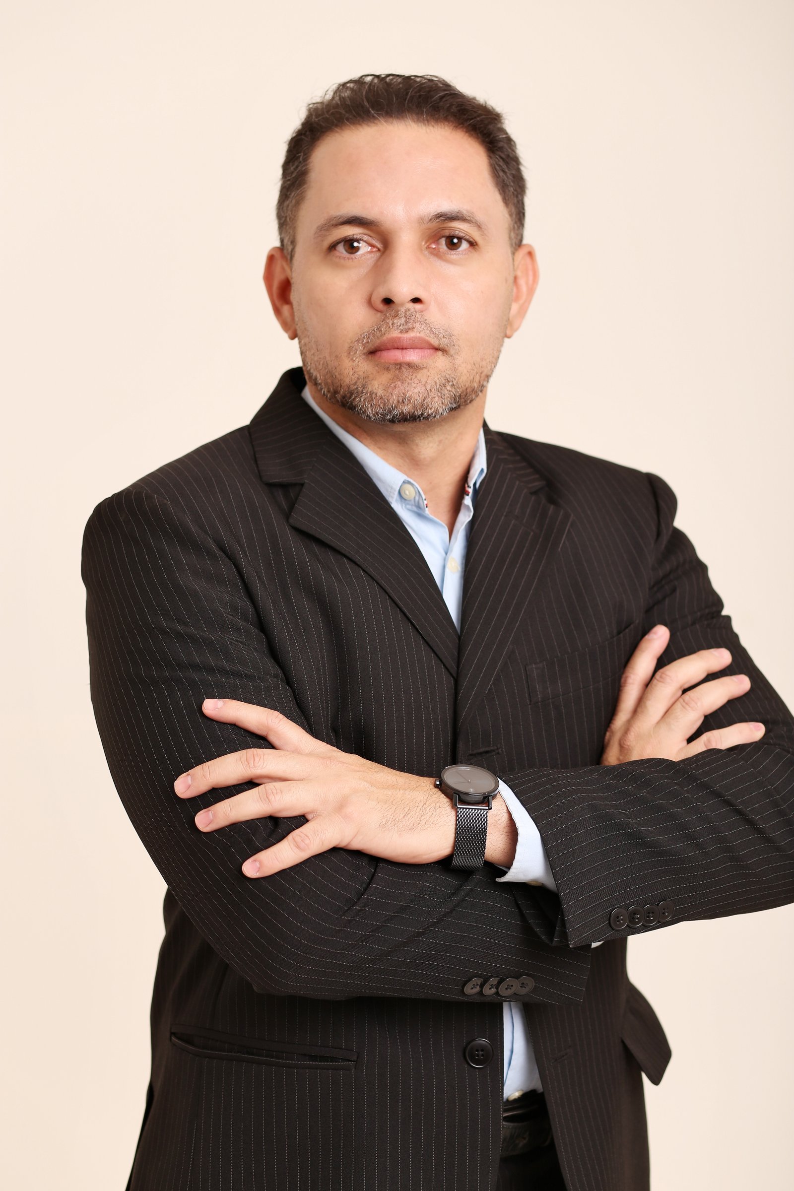 Junior Ramos em fotografia institucional
